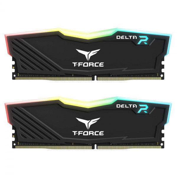 Team Group Delta RGB 16Go (2x8Go) DDR4 3200MHz CL16 Team Group Delta RGB 16Go (2x8Go) DDR4 3200MHz CL16